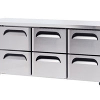 Fresh Refrigeration FT-1800R-D6 - Refrigerated Drawers