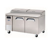 Fresh Refrigeration FTT-1500 - Narrow Pizza Prep Fridge