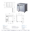 Fresh Refrigeration FTTB-900R - Salad Prep Fridge