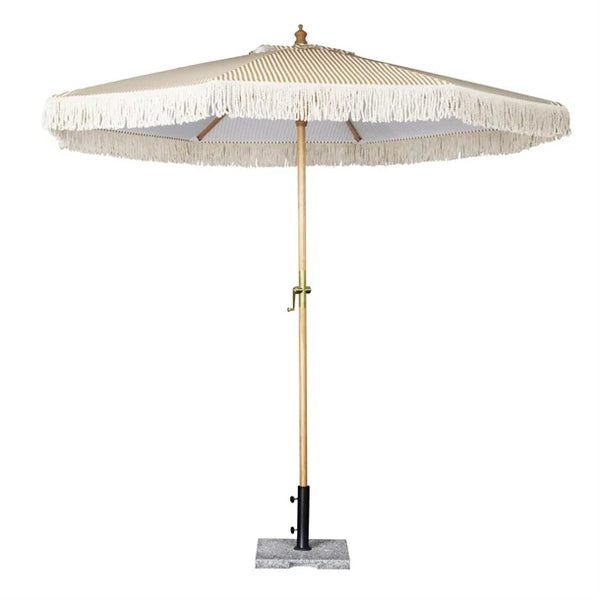 Bolero FU508 - 2m Sicily Round Striped Umbrella