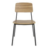 Bolero FU524 - Two Beaufort Wooden Interior Dining Chairs