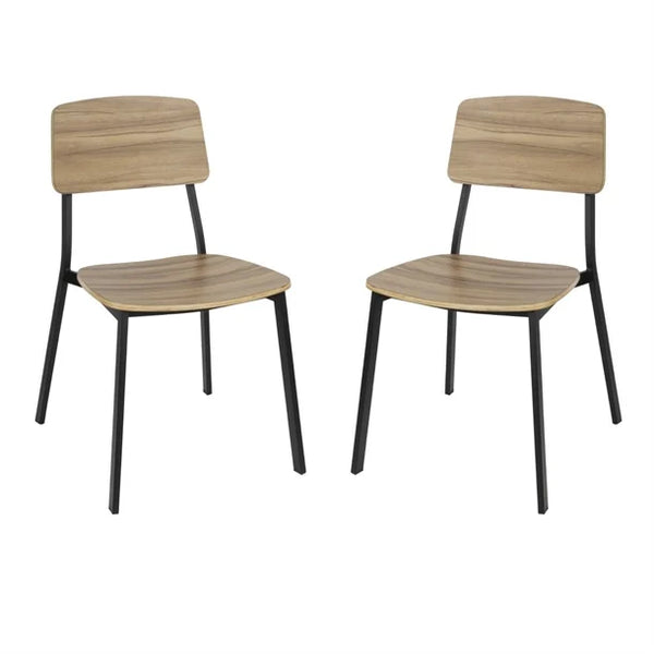 Bolero FU524 - Two Beaufort Wooden Interior Dining Chairs
