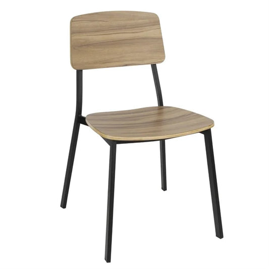 Bolero FU524 - Two Beaufort Wooden Interior Dining Chairs