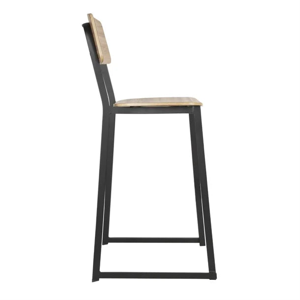 Bolero FU525 - Two Beaufort Wooden Interior High Stools