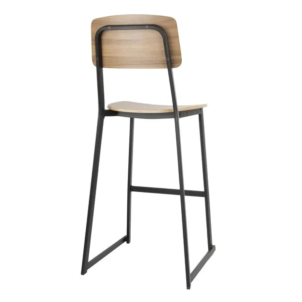 Bolero FU525 - Two Beaufort Wooden Interior High Stools