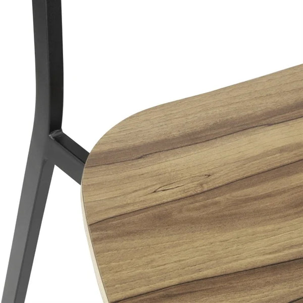 Bolero FU525 - Two Beaufort Wooden Interior High Stools