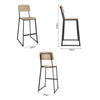 Bolero FU525 - Two Beaufort Wooden Interior High Stools