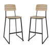 Bolero FU525 - Two Beaufort Wooden Interior High Stools