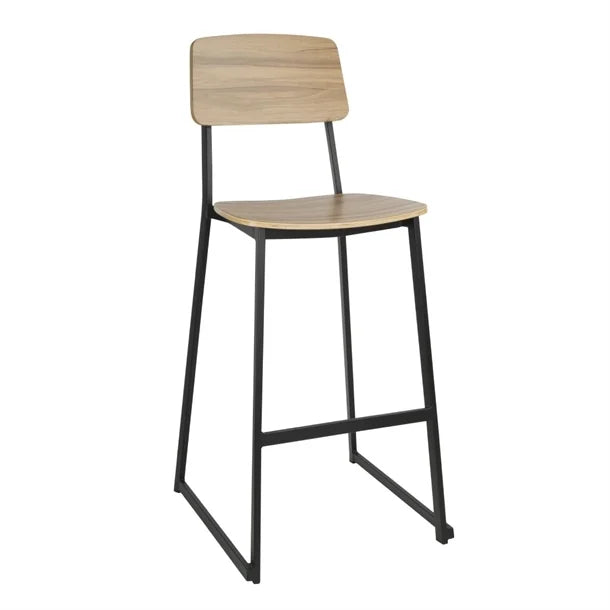 Bolero FU525 - Two Beaufort Wooden Interior High Stools