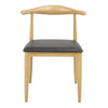 Bolero FU529 - Two Camden Wooden Padded Interior Chairs