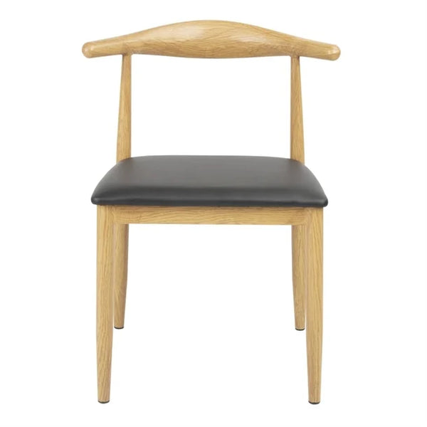 Bolero FU529 - Two Camden Wooden Padded Interior Chairs