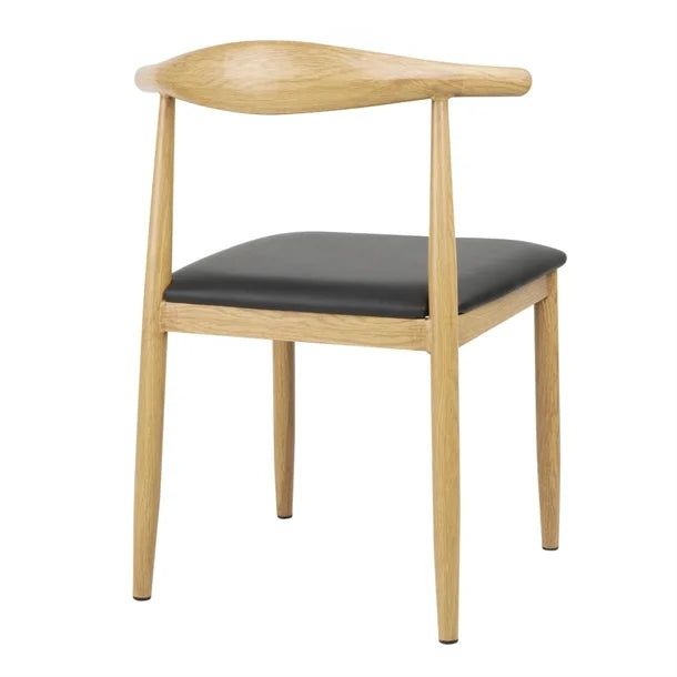 Bolero FU529 - Two Camden Wooden Padded Interior Chairs