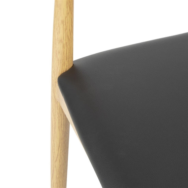 Bolero FU529 - Two Camden Wooden Padded Interior Chairs