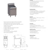 Luus FVG-60 - V-Pan Fryer