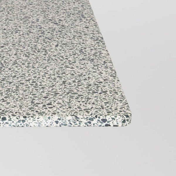 Forest Mist Terrazzo With Black RD450 Table Base