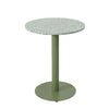 Forest Mist Terrazzo With Moss Green RD450 Table Base