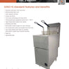 Goldstein G35C+S - Tube Fired Fryer