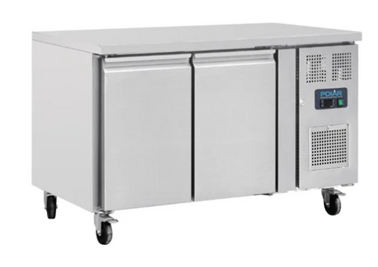 Polar G596-A U-Series 2 Door Counter Fridge