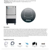 SKOPE GALA NG45 A DP - Self Contained Drain Pump Ice Cube Maker