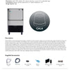 SKOPE GALA NG60 A DP - Self Contained Drain Pump Ice Cube Maker