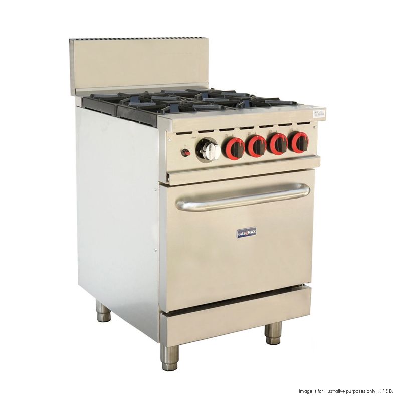 Gasmax GBS4TSLPG - 4 Burner Range Oven