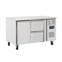 Polar GD873-A - 1 Door/2 Drawer Counter Fridge