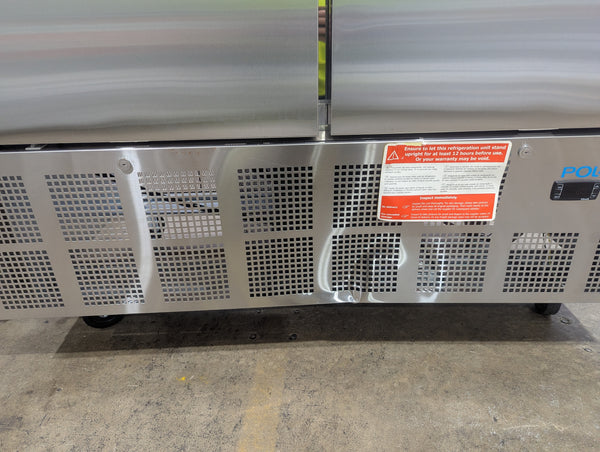 Polar GD879-A G-Series 2 Solid Door Slimline Fridge