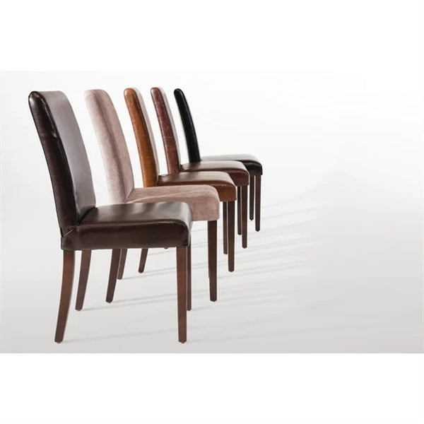 Bolero GF955 - Two Faux Leather Dining Chairs