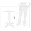 Bolero GF962 - Aluminium Flip Top Table Base