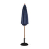 Bolero GG496 - 2.5m Navy Blue Round Pulley Umbrella