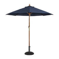 Bolero GG496 - 2.5m Navy Blue Round Pulley Umbrella