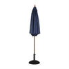 Bolero GG497 - 3m Navy Blue Round Pulley Umbrella