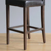 Bolero GG651 - Faux Leather High Bar Stool with Full Back
