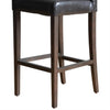 Bolero GG652 - Faux Leather High Bar Stool with Full Back