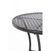 Bolero GG705 - Patterned Steel Round Bistro Table 600mm