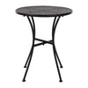 Bolero GG705 - Patterned Steel Round Bistro Table 600mm
