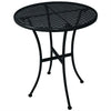 Bolero GG705 - Patterned Steel Round Bistro Table 600mm