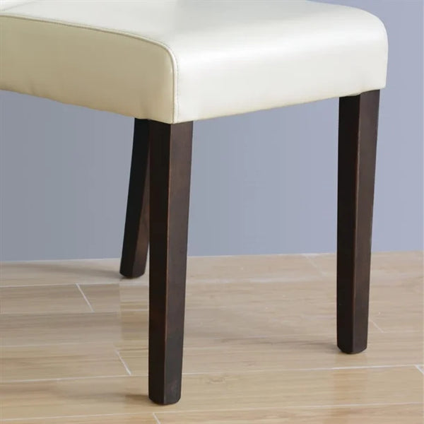 Bolero GH444 - Two Faux Leather Dining Chairs