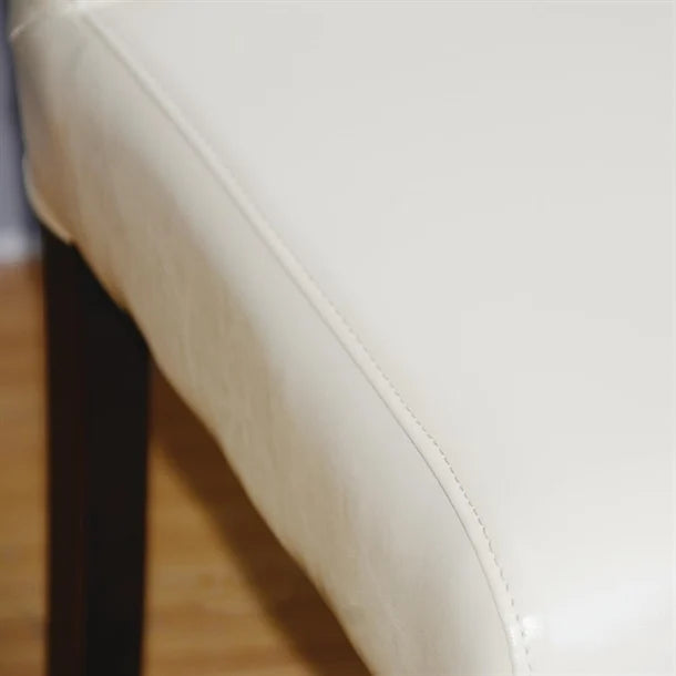 Bolero GH444 - Two Faux Leather Dining Chairs