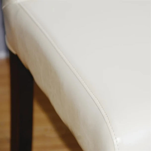 Bolero GH444 - Two Faux Leather Dining Chairs