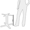 Bolero GH445 - Coffee Height Table Base
