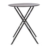 Bolero GH558 - Pavement Style Round Steel Table 595mm