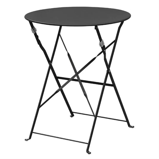 Bolero GH558 - Pavement Style Round Steel Table 595mm