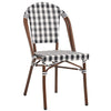 Café Solutions Parisian Chair Gingham Pattern