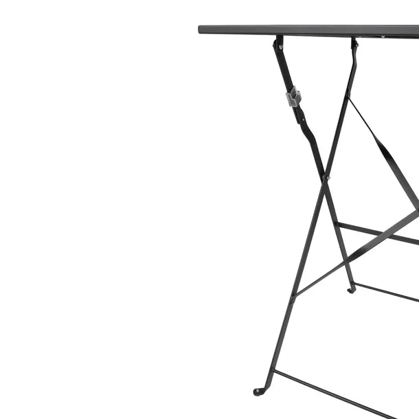 Bolero GK989 - Pavement Style Square Steel Table 600mm