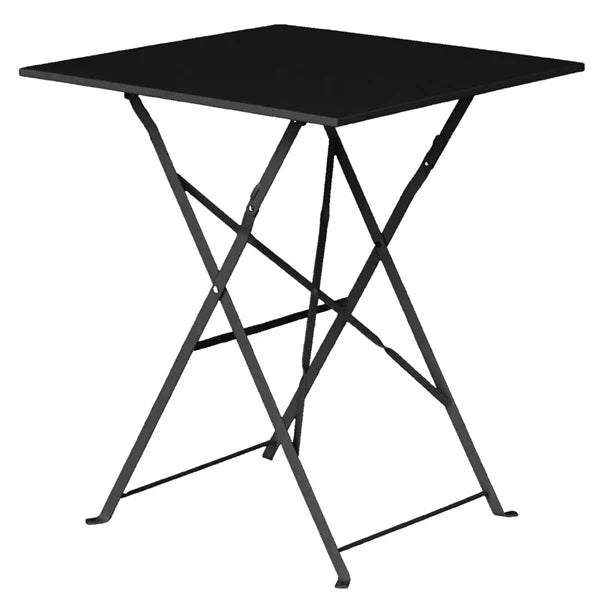 Bolero GK989 - Pavement Style Square Steel Table 600mm