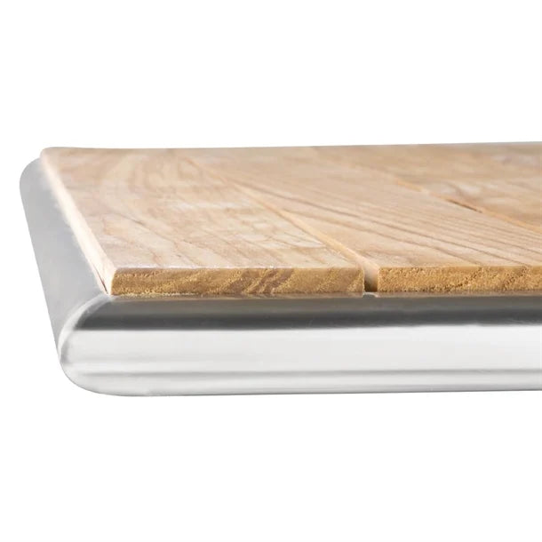 Bolero GK991 - Flip Top Square Bistro Table 600mm