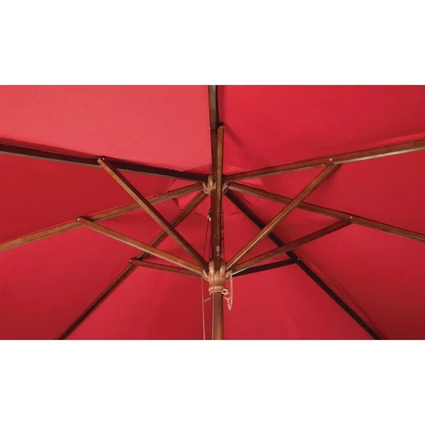 Bolero GL305 - 3m Round Pulley Umbrella