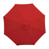 Bolero GL305 - 3m Round Pulley Umbrella