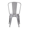 Bolero GL329 - Four Gun Metal Grey Bistro Side Chairs